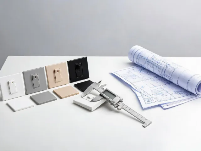 Wallplate finish and fit review table