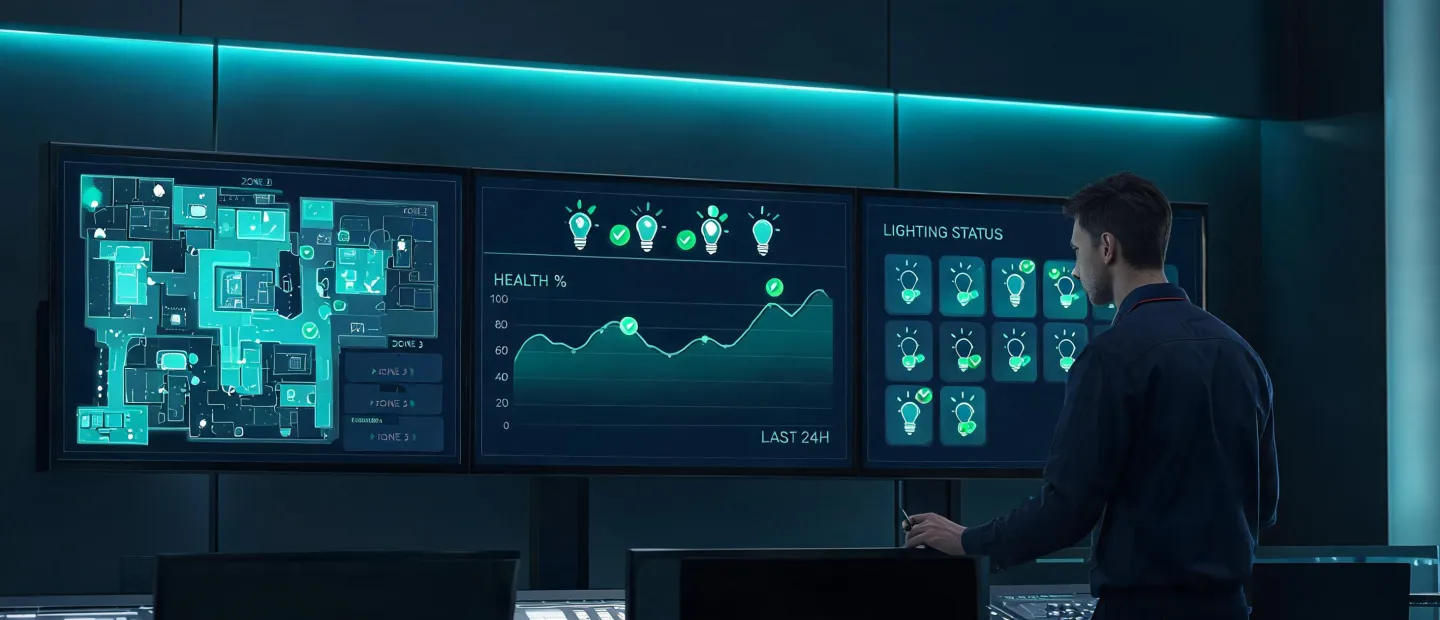 Connected building control operations center